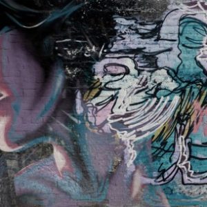 Woman in Graffiti-04