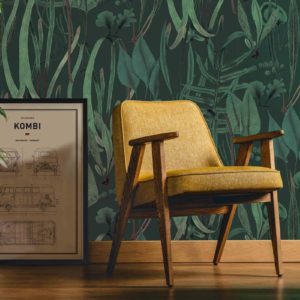 Woodlands Green Wallpaper | Grafico Melbourne