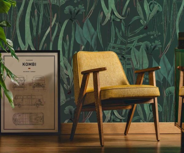 Woodlands Green Wallpaper | Grafico Melbourne