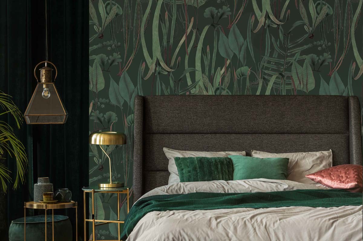 Woodlands Green Wallpaper | Grafico Melbourne