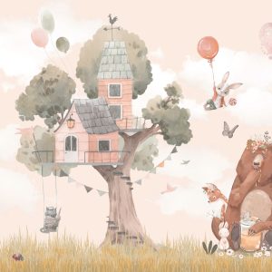 Tree House for Kids Wallpaper - Grafico Walls Australia