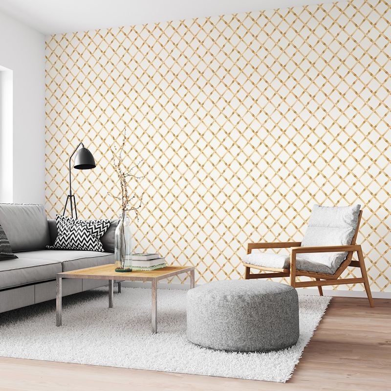 Bamboo Lattice | Wallpaper