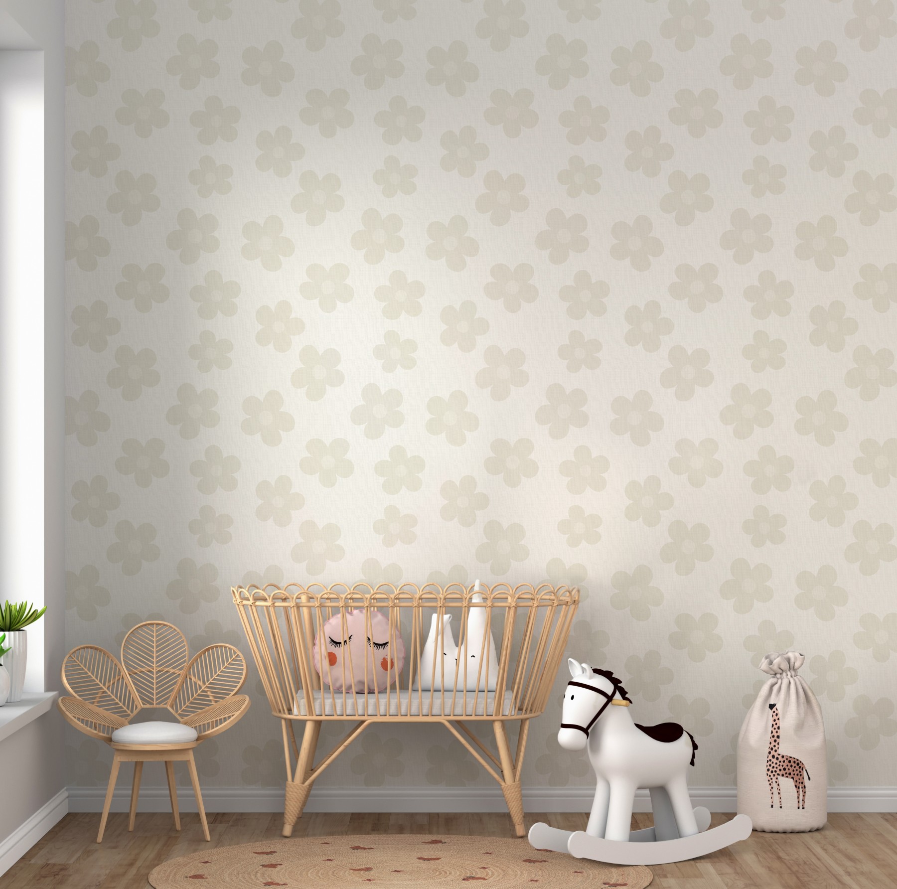 beige-linen-flower-mockup