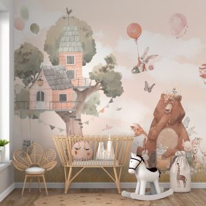 Tree House for Kids Wallpaper - Grafico Walls Australia