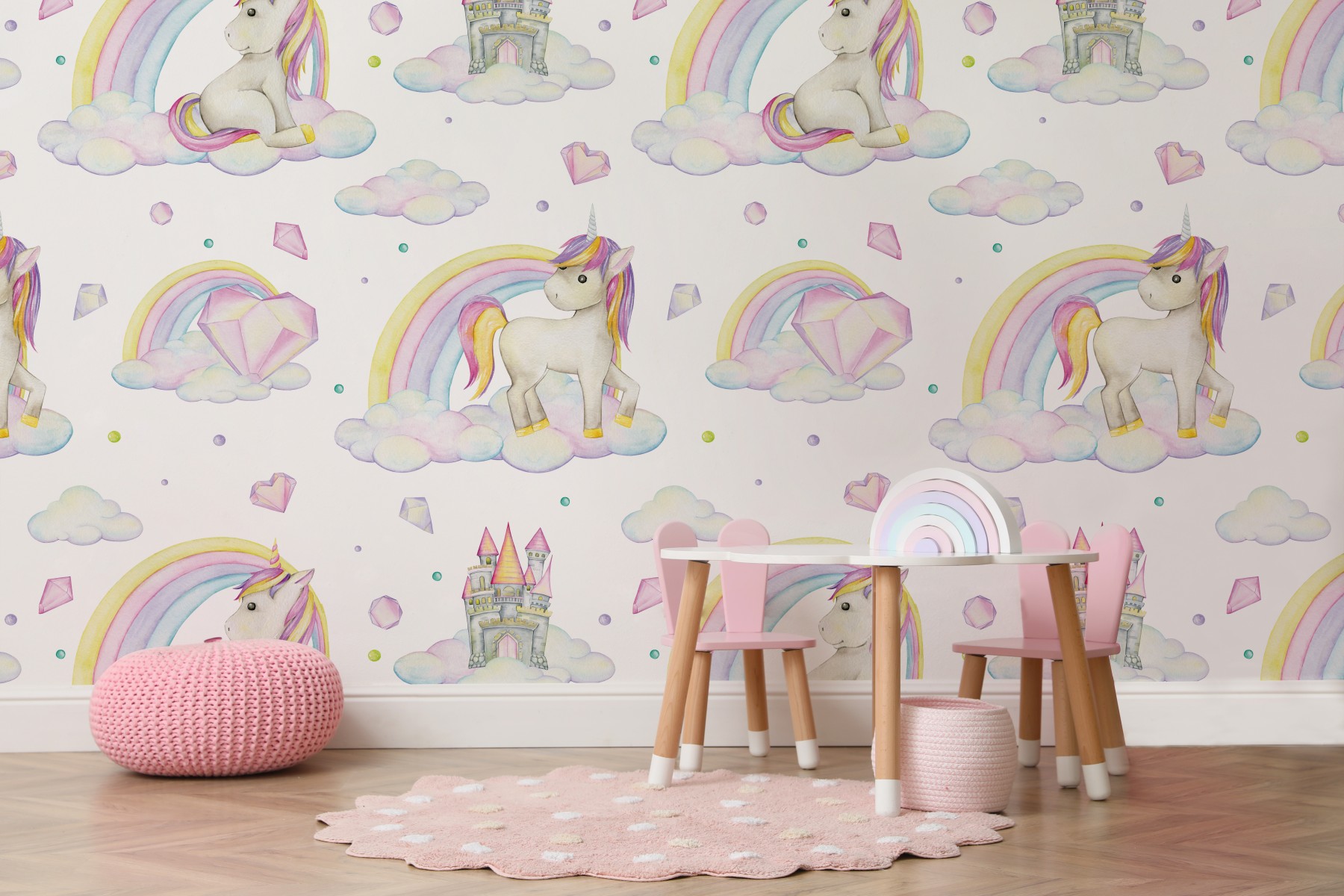 Cute Unicorns | WALLPAPER - Grafico Group Cute Unicorns | WALLPAPER - Grafico Group