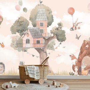 Tree House for Kids Wallpaper - Grafico Walls Australia