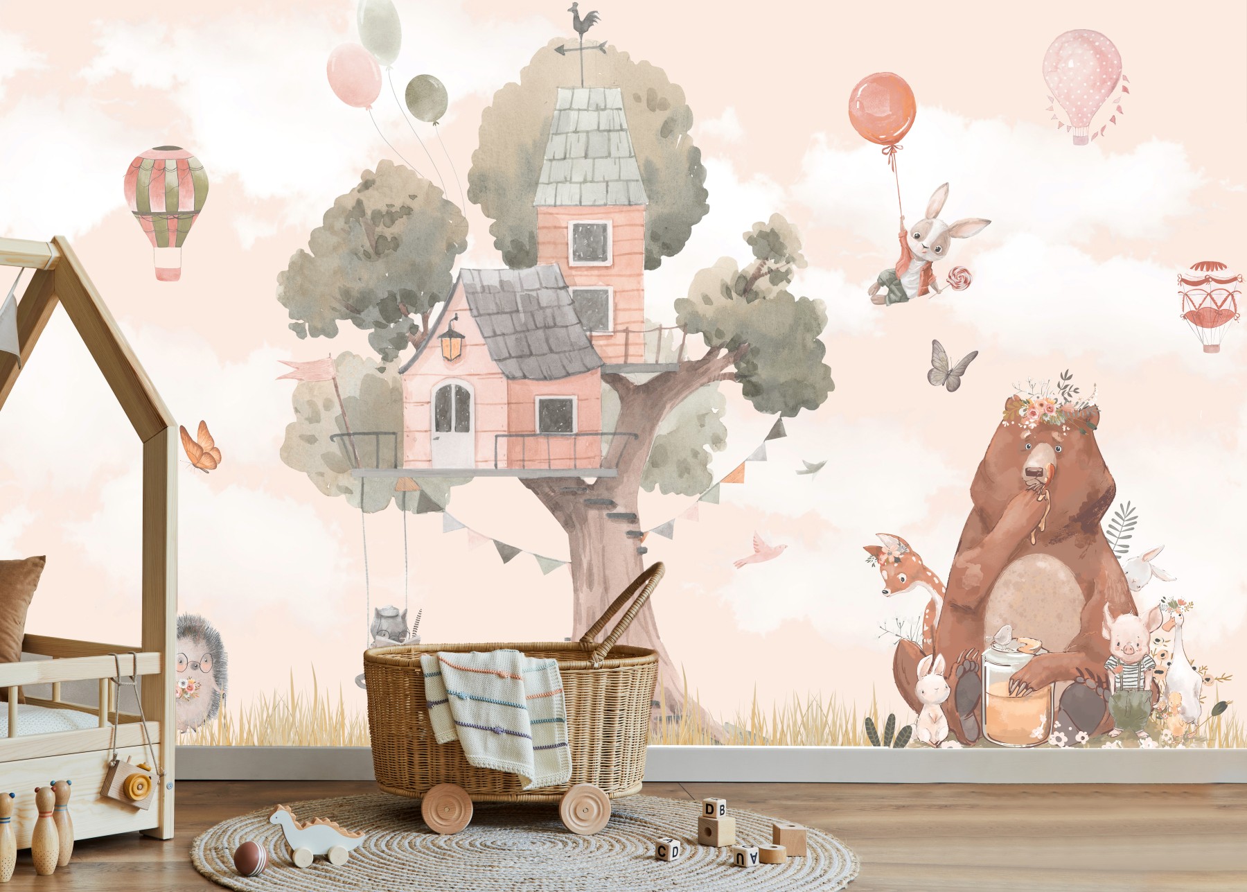 Tree House for Kids Wallpaper - Grafico Walls Australia