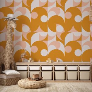 Very Retro Pattern Wallpaper - Grafico Walls Australia