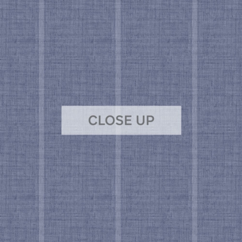 Linen Pinstripe - Dusty Blue Wallpaper - Grafico Melbourne