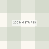 Gingham Check 200mm - Sage Green Wallpaper - Grafico Melbourne