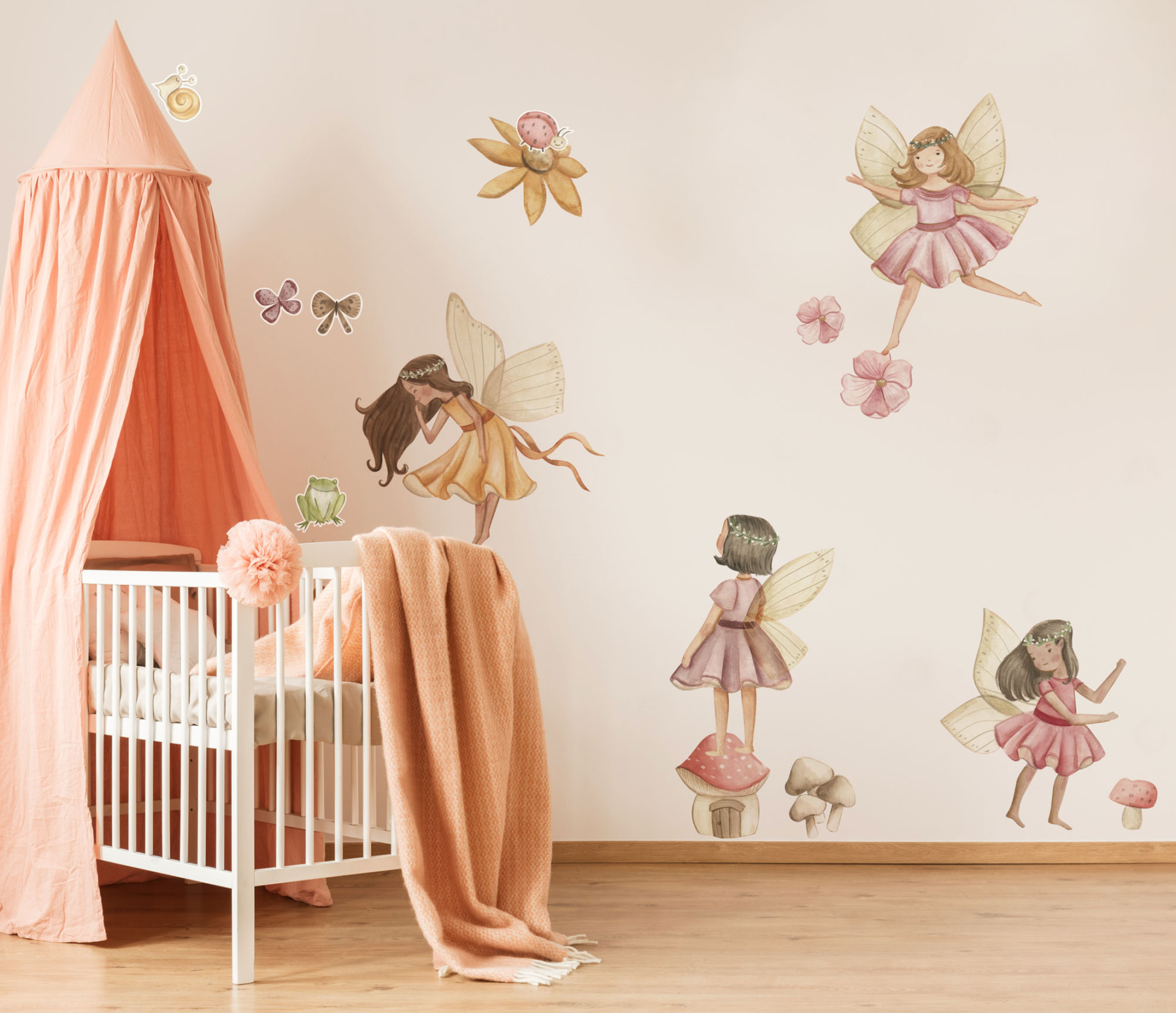 Fairy Garden Kids Wall Decals - Grafico Melbourne