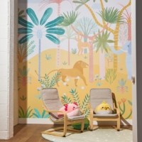 African Savanna Day - Fauna Wallpaper - Grafico Melbourne
