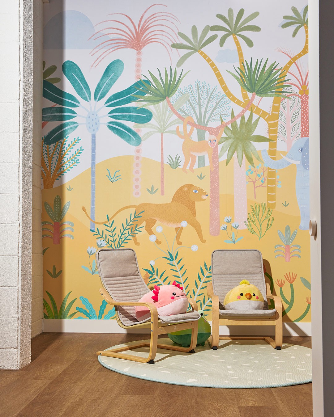 African Savanna Day - Fauna Wallpaper - Grafico Melbourne