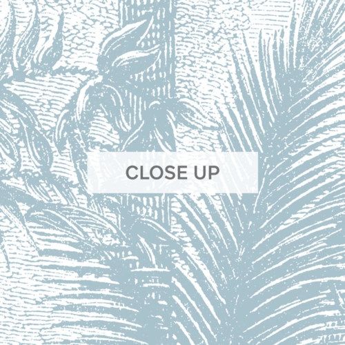 Animal Jungle Fiesta - Dusty Blue Wallpaper - Grafico Melbourne