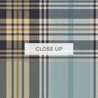 Classic Tartan - Blue & Lemon Wallpaper - Grafico Melbourne