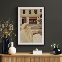 Collins St Cabriolet - Art Print - Grafico Melbourne