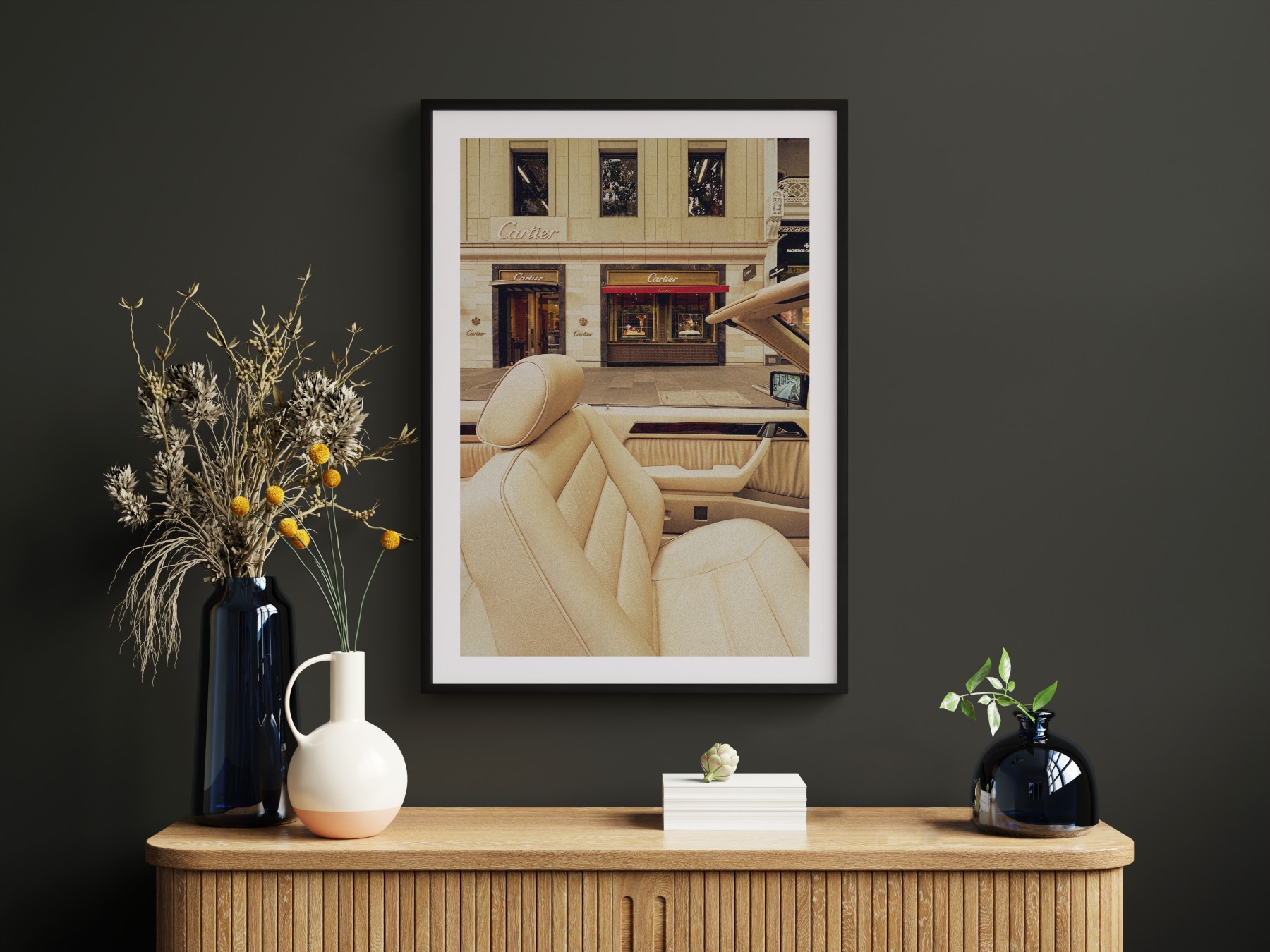 Collins St Cabriolet - Art Print - Grafico Melbourne