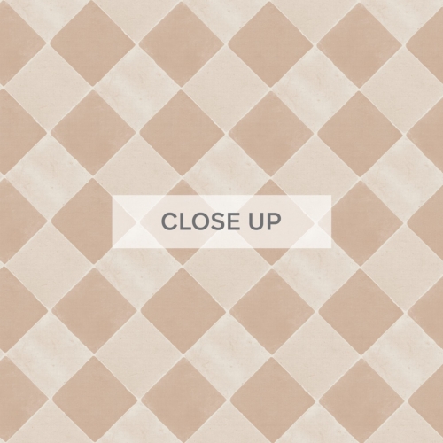 Diamond Tile - Terracotta Wallpaper - Grafico Melbourne 02