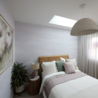 Etched Clouds - Warm Grey Wallpaper - Grafico Melbourne