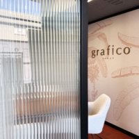 Fluted Reeded Glass Film - Grafico Melbourne