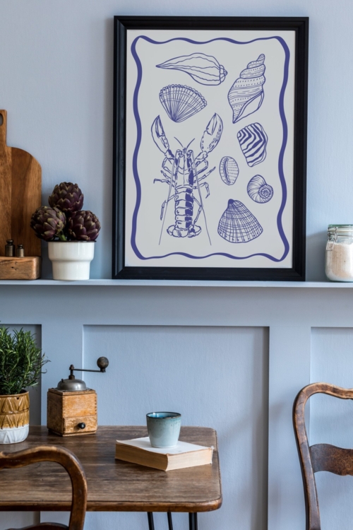 Frutti Di Mare - Art Print - Grafico Melbourne