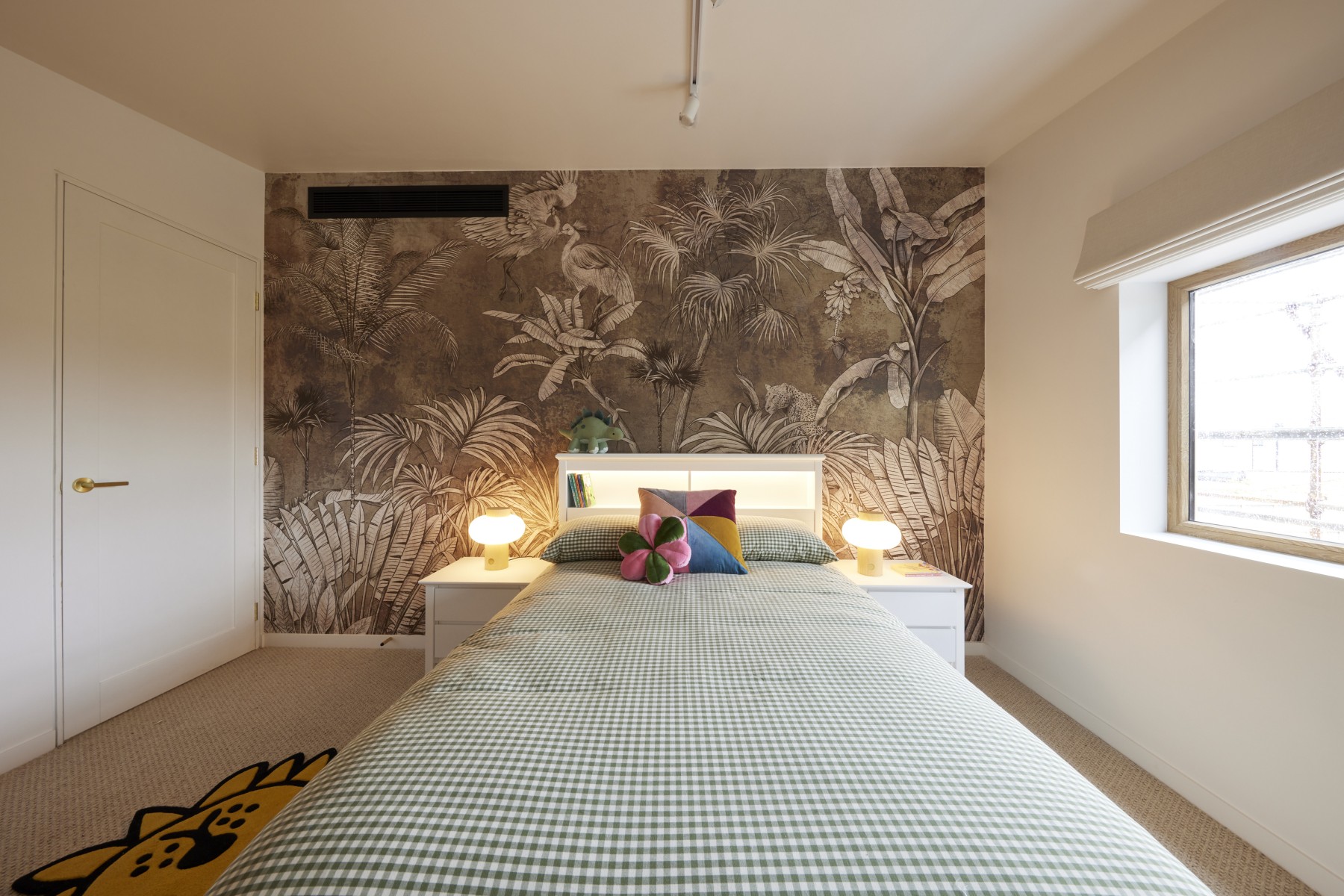 Jungle Fresco - Earthy Tones Wallpaper - Grafico Melbourne