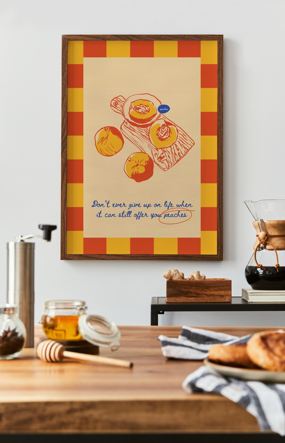 Just Peachy - Art Print - Grafico Melbourne