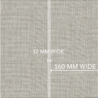 Linen Pinstripe - Natural Wallpaper - Grafico Melbourne