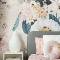 Luxe Bloom Wallpaper - Grafico Melbourne