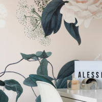 Luxe Bloom Wallpaper - Grafico Melbourne
