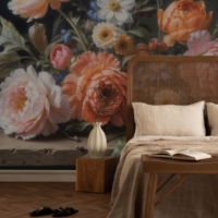 Midnight Bloom Wallpaper - Grafico Melbourne