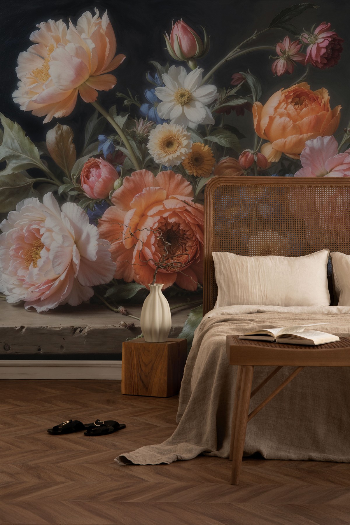 Midnight Bloom Wallpaper - Grafico Melbourne