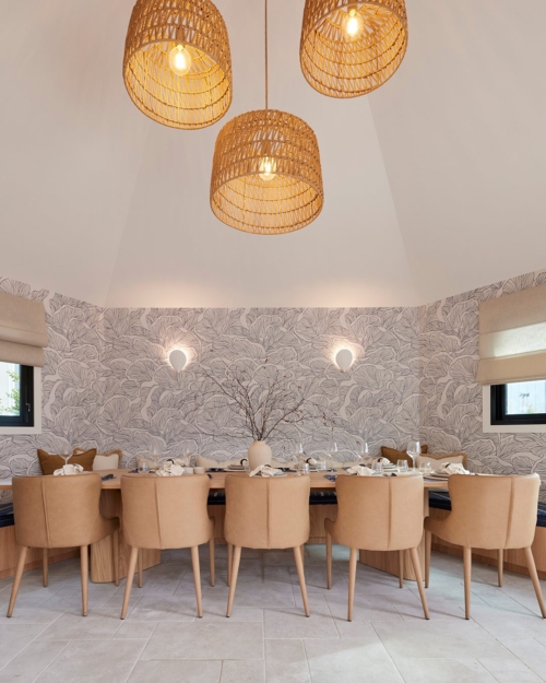 Ostreatus - Navy Blue Wallpaper - Grafico Melbourne