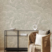 Ostreatus - Sage Green Wallpaper - Grafico Melbourne