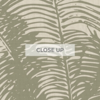 Palm Linen - Khaki Wallpaper - Grafico Melbourne