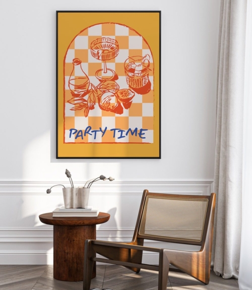 Party Time - Art Print - Grafico Melbourne