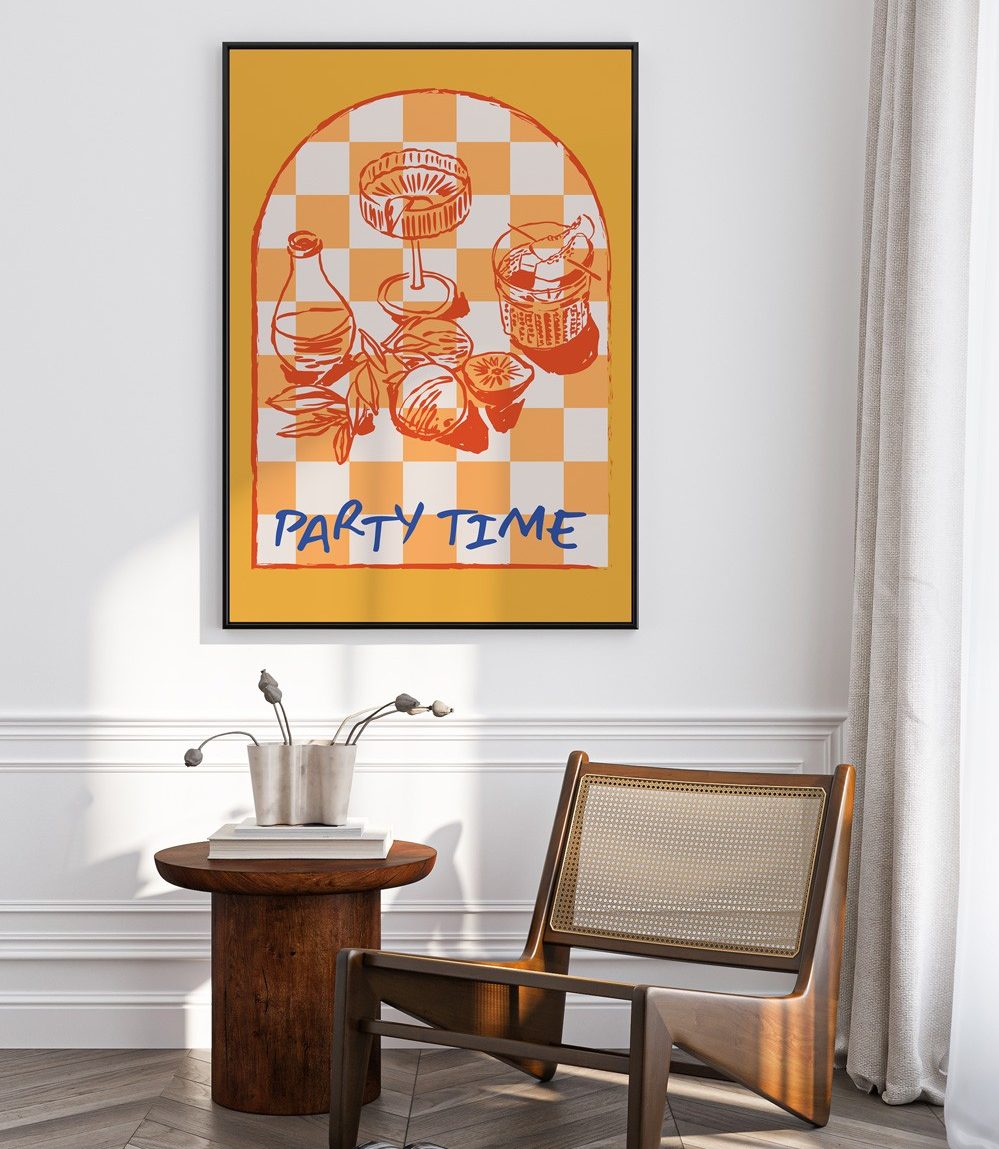 Party Time - Art Print - Grafico Melbourne