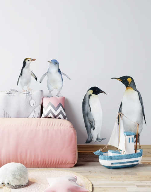 Penguins Kids Wall Decals - Grafico Melbourne