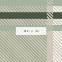 Plaid - Bone & Sage Green Wallpaper - Grafico Melbourne