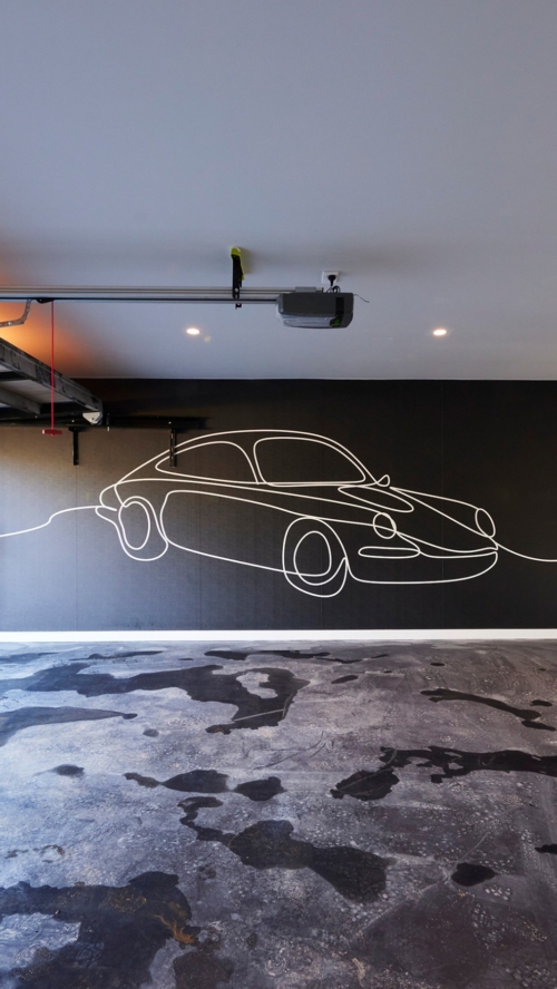Porsche Line Art Wallpaper - Grafico Melbourne