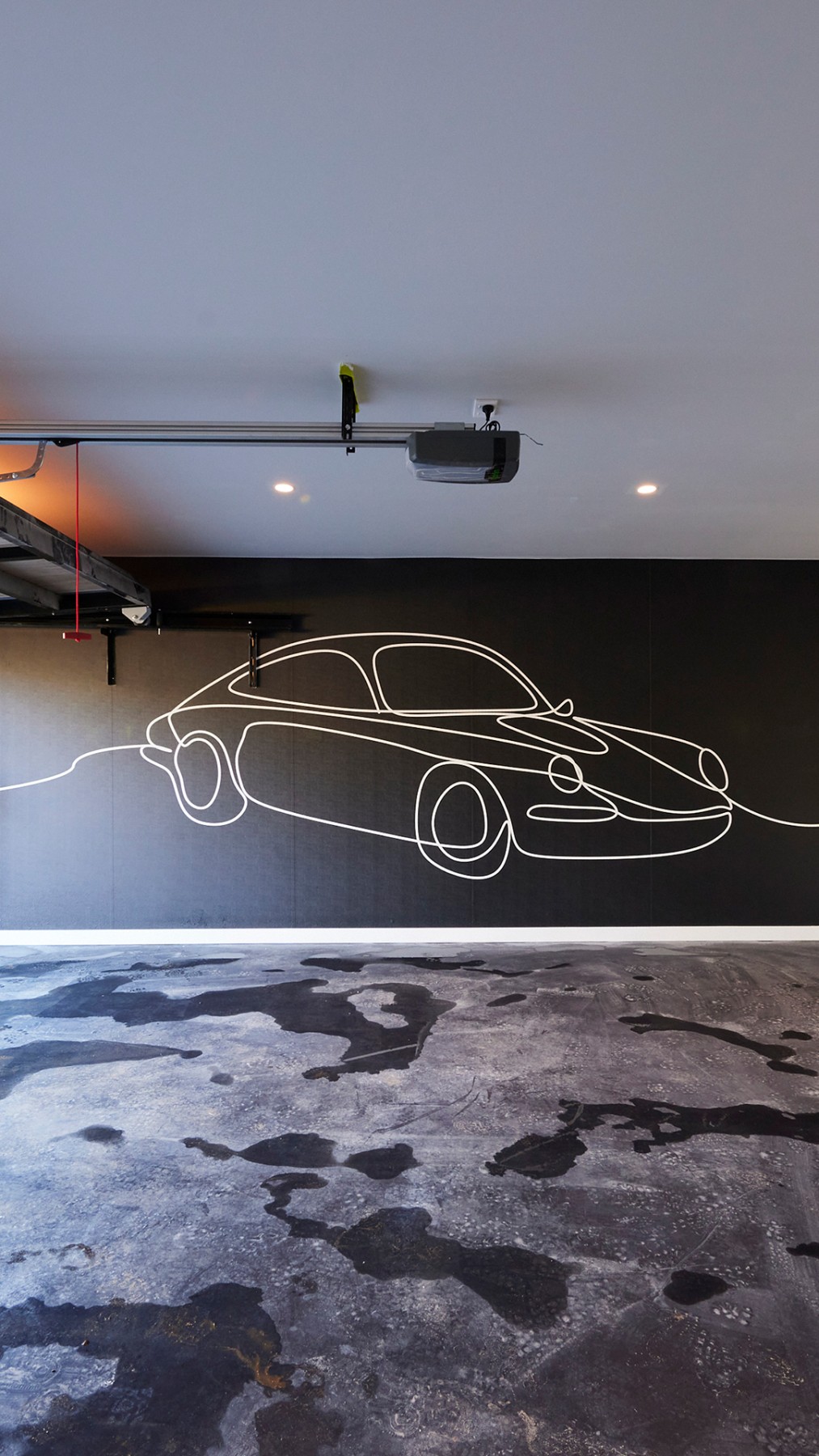 Porsche Line Art Wallpaper - Grafico Melbourne