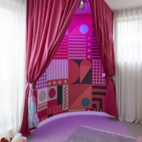 PostModern Pop - Pink Wallpaper - Grafico Melbourne