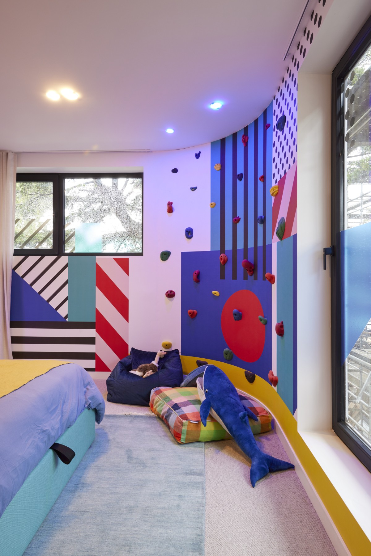 PostModern Pop - Primary Colour Wallpaper - Grafico Melbourne