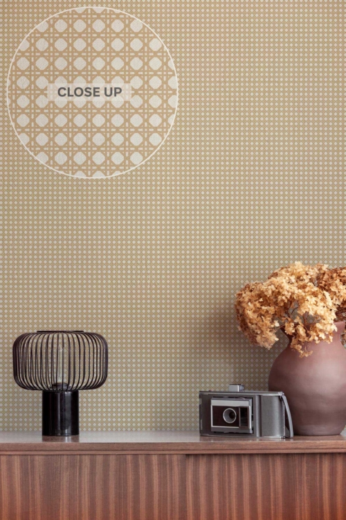 Rattan - Cream Wallpaper - Grafico Melbourne