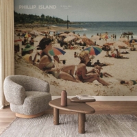 Retro Phillip Island - Colour Wallpaper - Grafico Melbourne