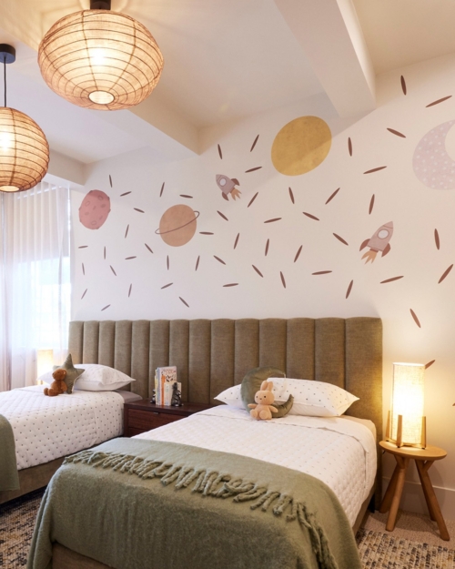 Space Rockets Kids Wall Decals - Grafico Melbourne