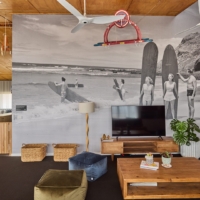 Summerland Surf Wallpaper - Grafico Melbourne