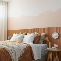 Torn Peach Wallpaper - Grafico Melbourne