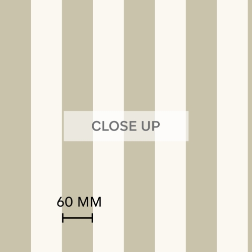 Vertical Stripe 60mm - Olive Wallpaper - Grafico Melbourne