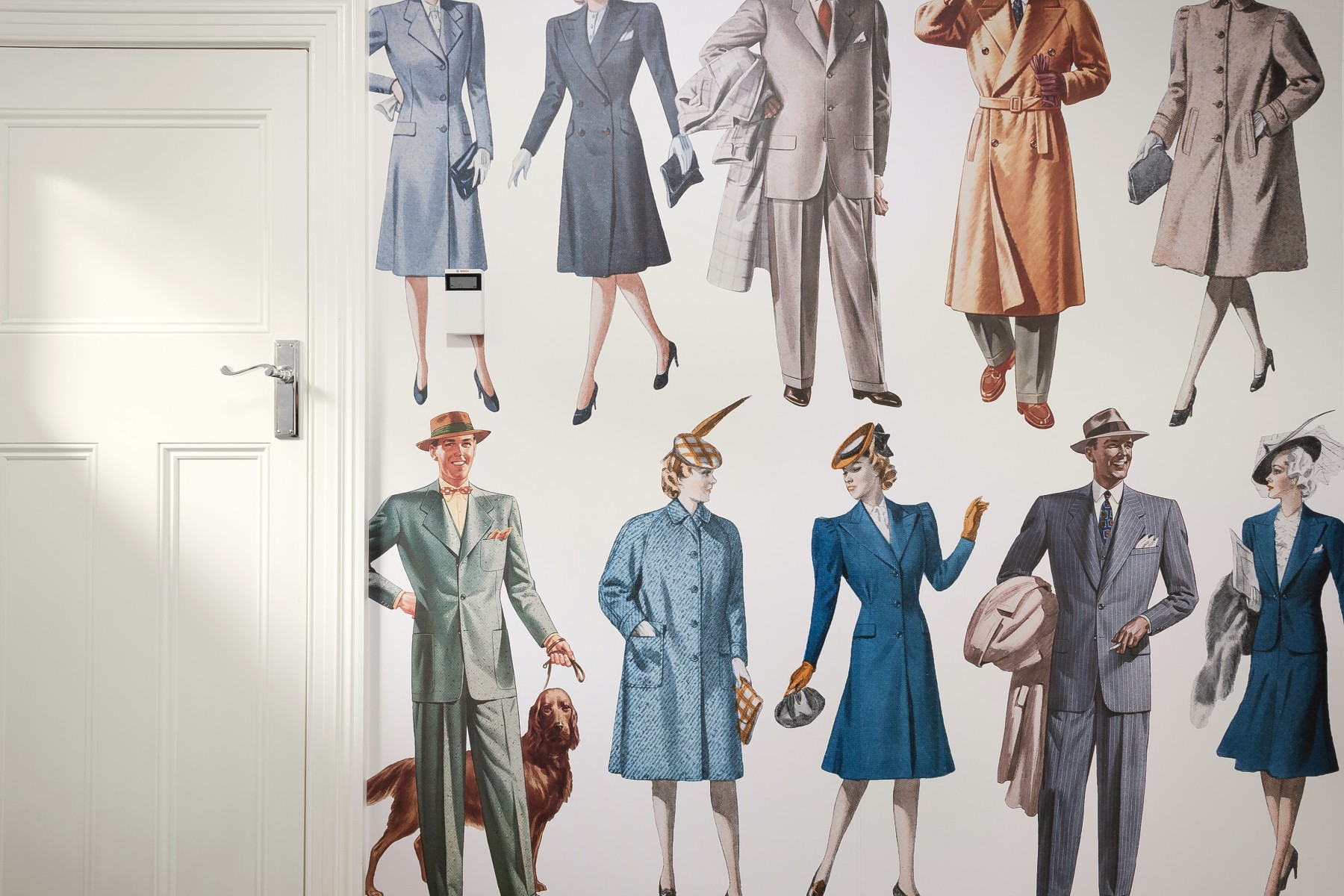 Vintage Fashion Wallpaper - Grafico Melbourne